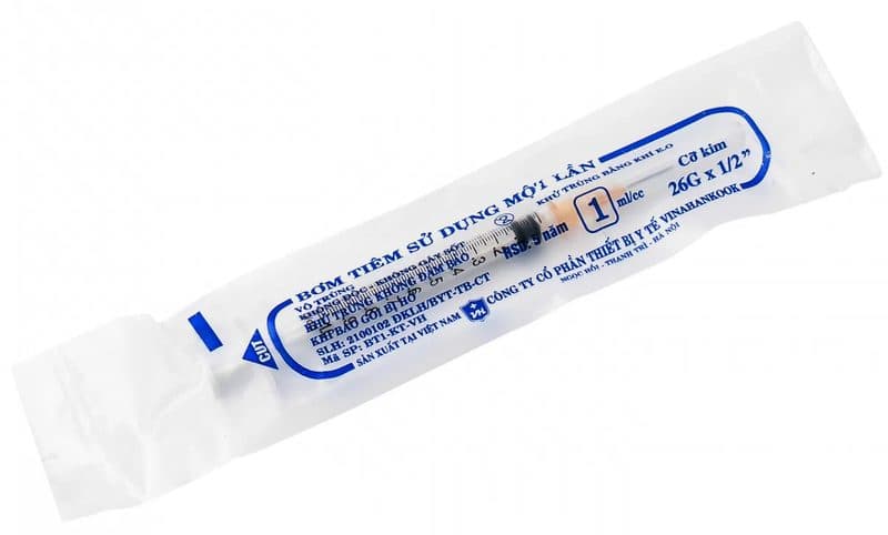 Bơm tiêm sử dụng một lần 1cc | Vinahankook Việt Nam - 25G x 5/8