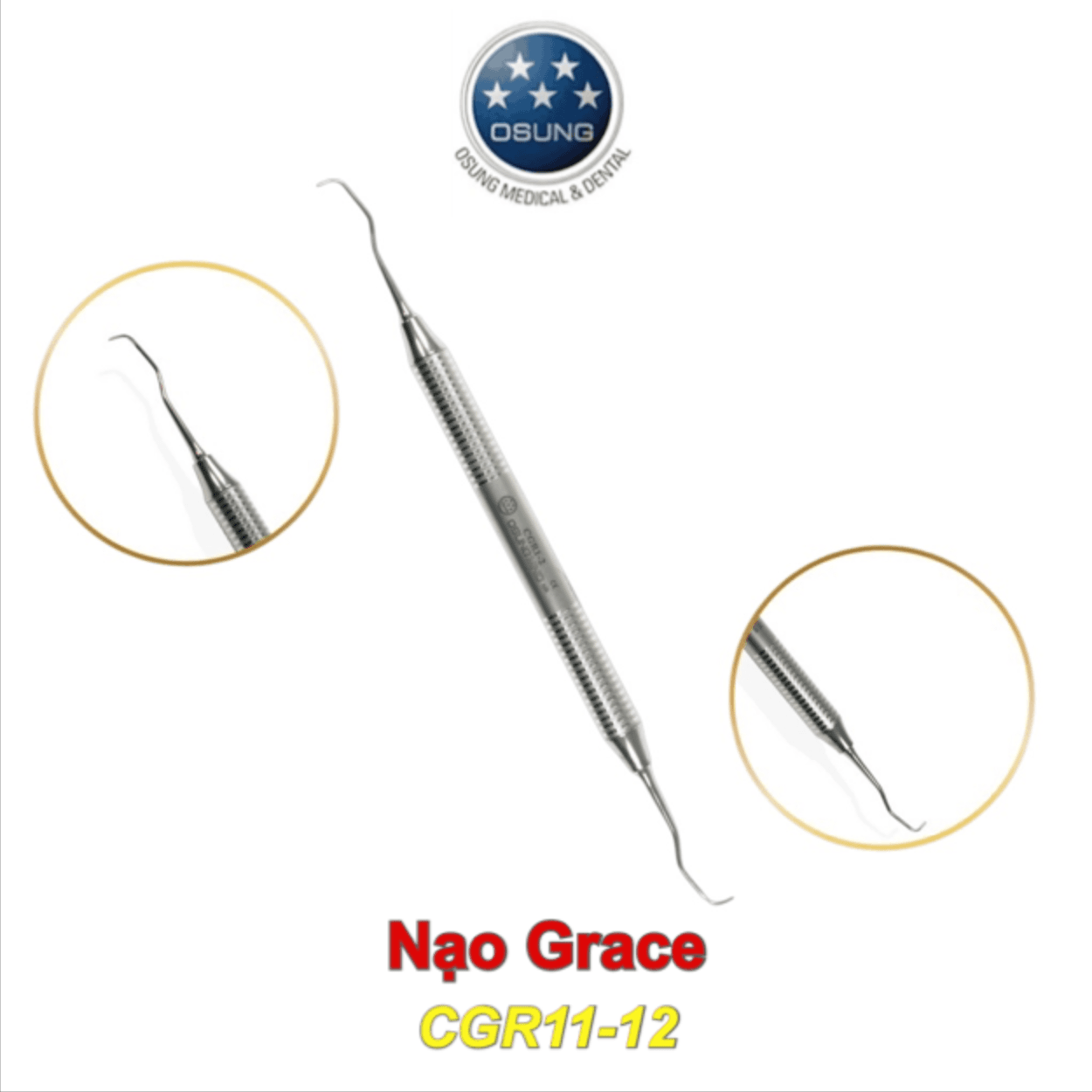 Cây nạo túi Gracey Curette | Osung Hàn Quốc