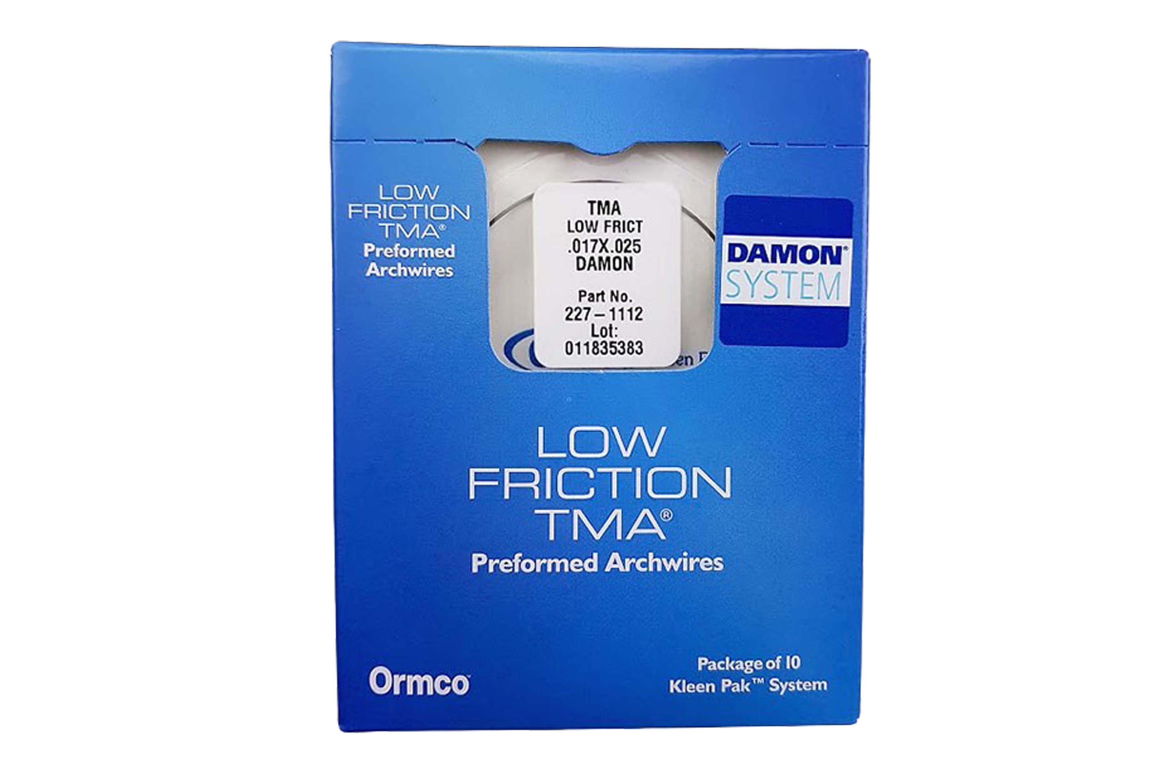 Dây cung Damon TMA™ Low Friction - Ormco