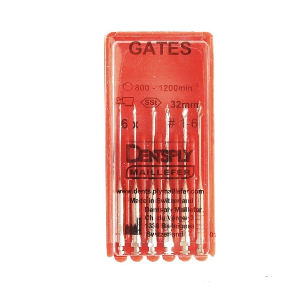 Mũi Gates Dentsply Mỹ - 2 (x6) / 28mm
