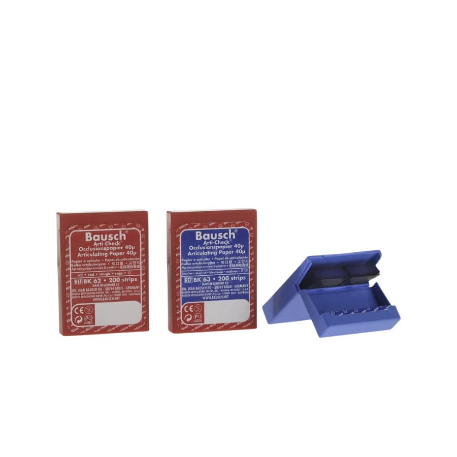 Giấy cắn 2 mặt 40μ Articulating Paper | Dr.Jean Bausch Đức