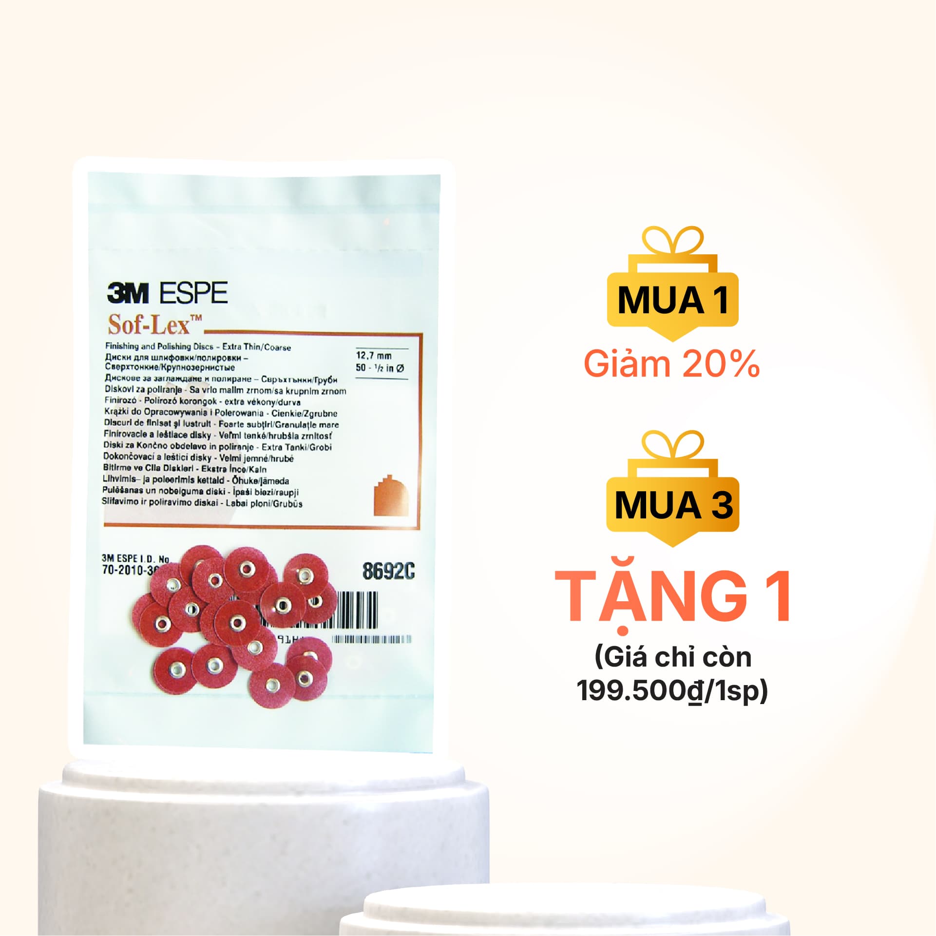 Đĩa đánh bóng Composite Sof-Lex | 3M Mỹ