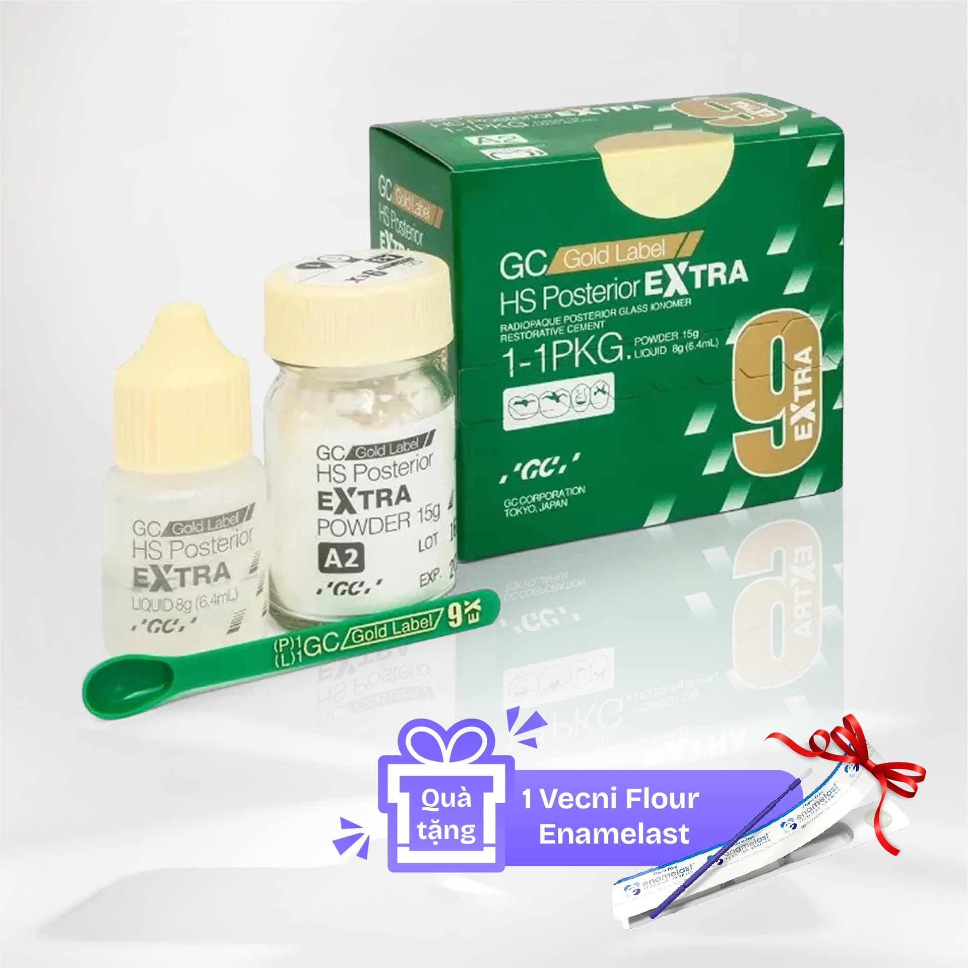 Xi măng trám răng GC Gold Label Extra Fuji 9 1-1 | GC Nhật Bản