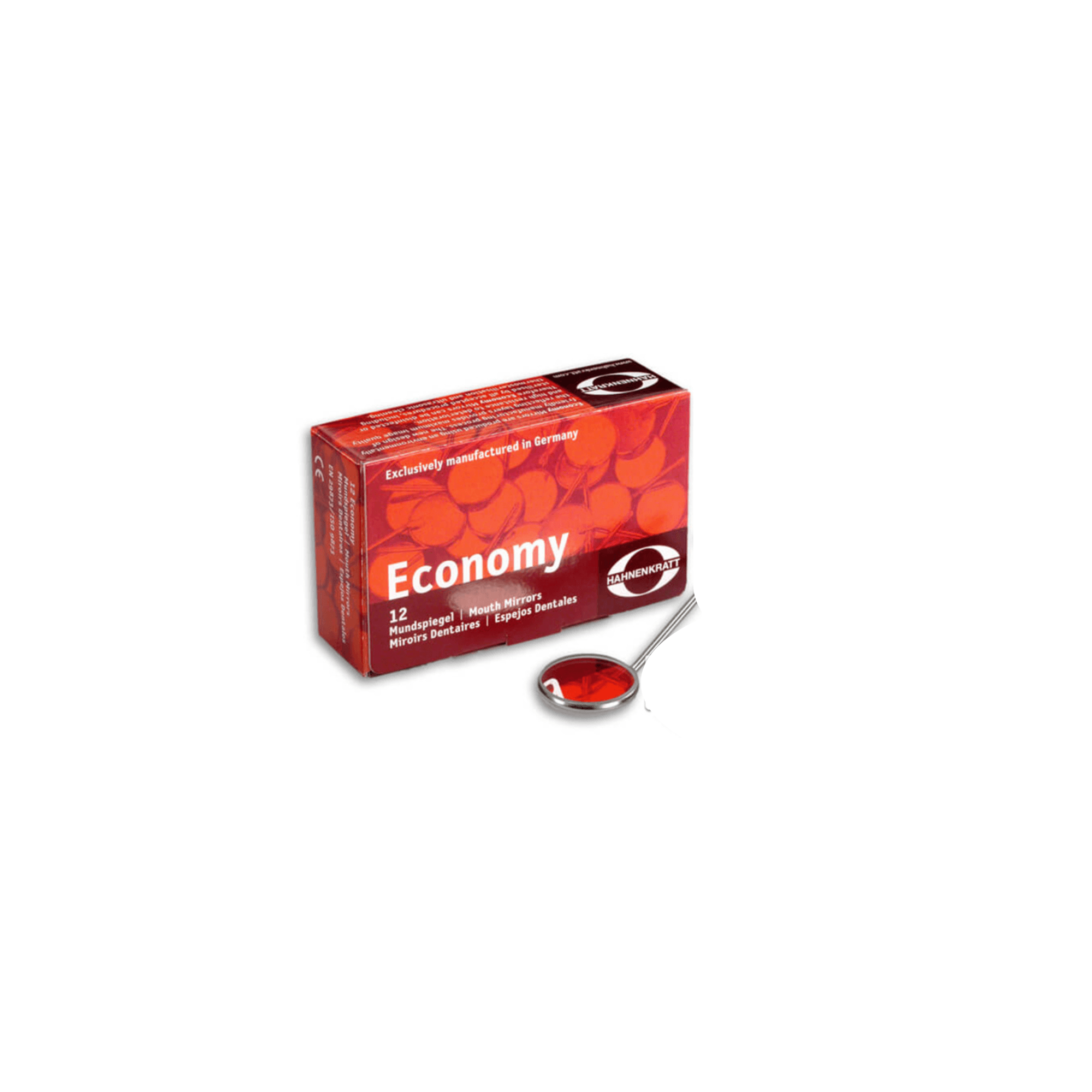 Mặt gương khám răng Đức Economy Mouth Mirrors | Hahnenkratt Đức