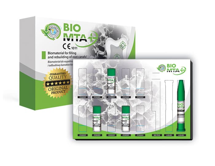 Vật liệu sinh học trám và tái tạo ống tuỷ BIO MTA Cerkamed | Cerkamed Ba Lan