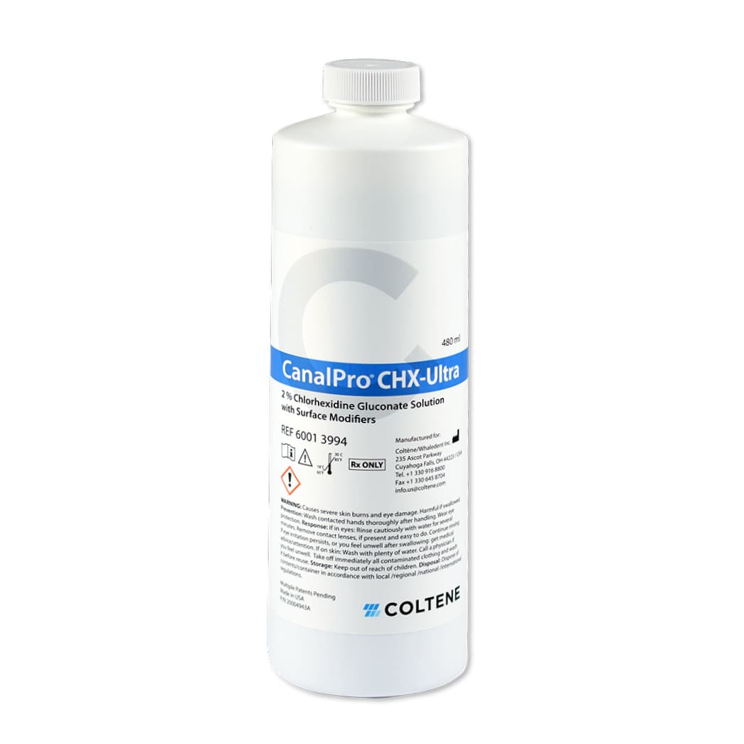 Dung dịch bơm rửa ống tuỷ CHX CanalPro Chlorhexidine 2% | Coltene Thuỵ Sĩ