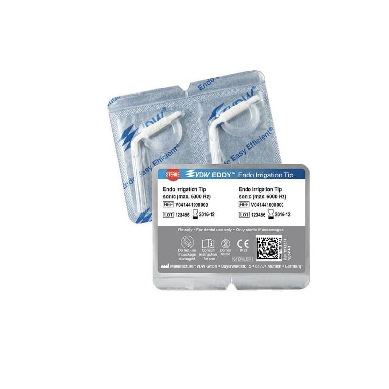 Đầu bơm rửa nội nha EDDY Irrigation Tip VDW Đức