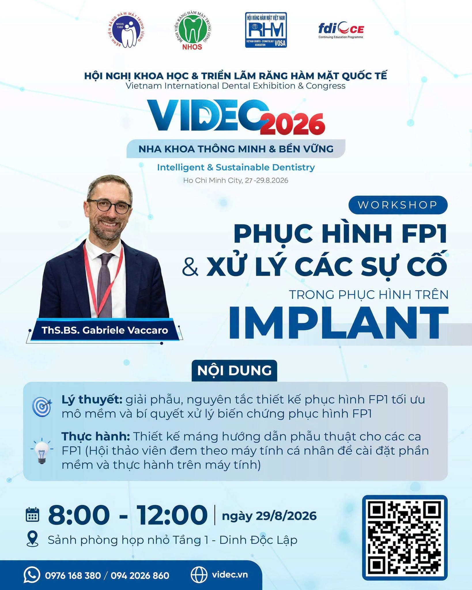 PHỤC HÌNH FP1 & XỬ LÝ CÁC SỰ CỐ TRONG PHỤC HÌNH TRÊN IMPLANT