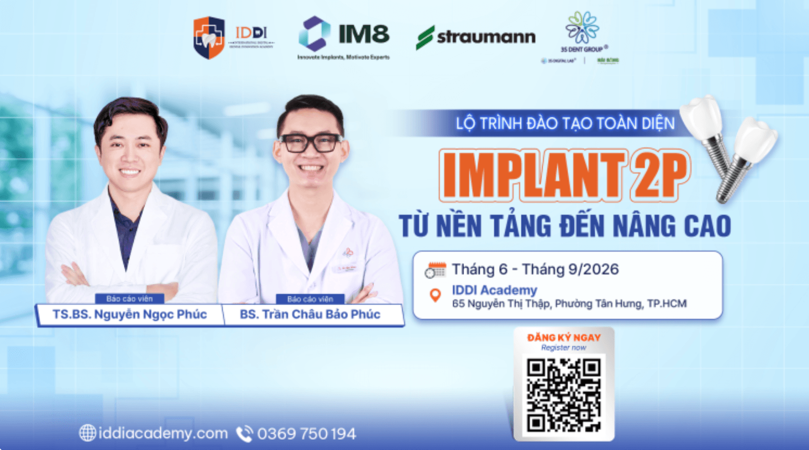 QUẢN LÝ BIẾN CHỨNG VÀ XỬ TRÍ CÁC TRƯỜNG HỢP IMPLANT PHỨC TẠP