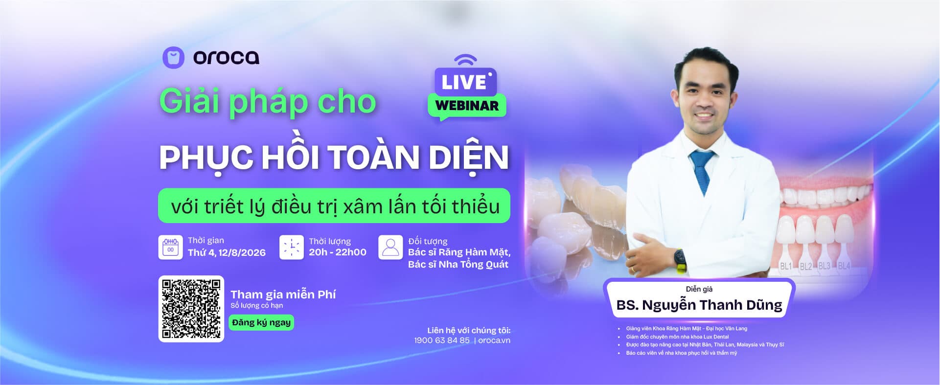 Webinar Bác Sĩ Nguyễn Thanh Dũng