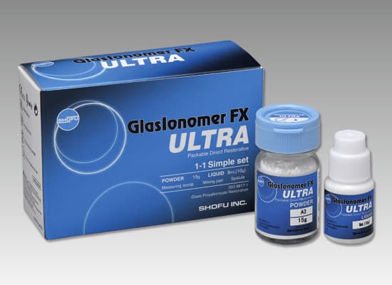 Set Cement trám FX Ultra Glass Ionomer Shofu | Shofu Nhật Bản