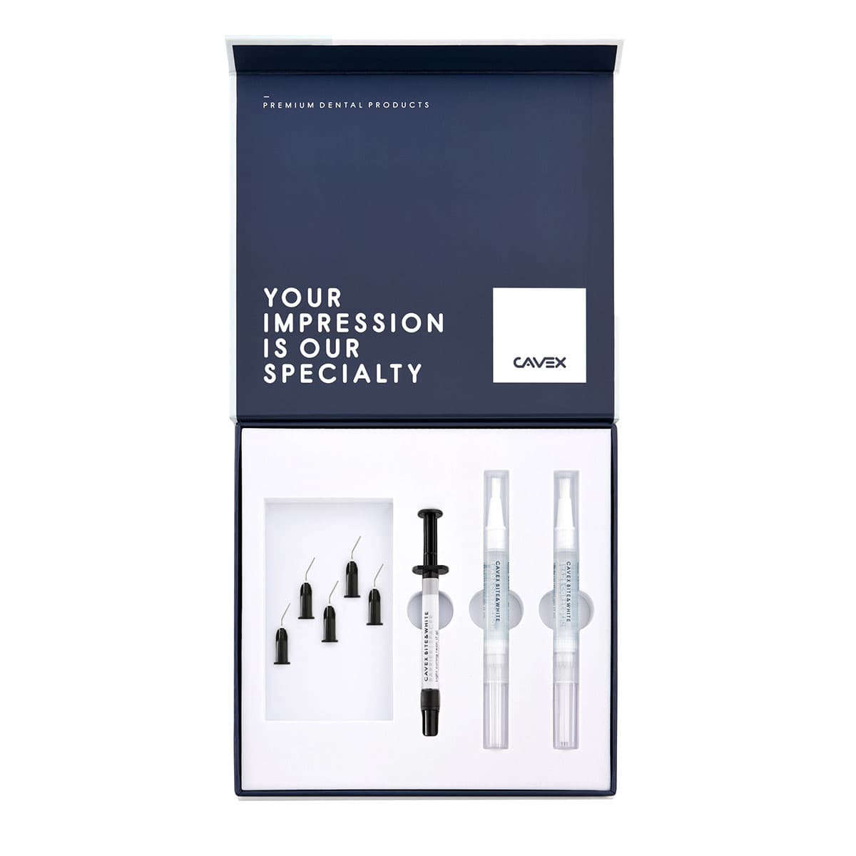 Bộ Kit tẩy trắng răng Cavex Bite &White Shade Correction Starter Pack | Cavex Hà Lan