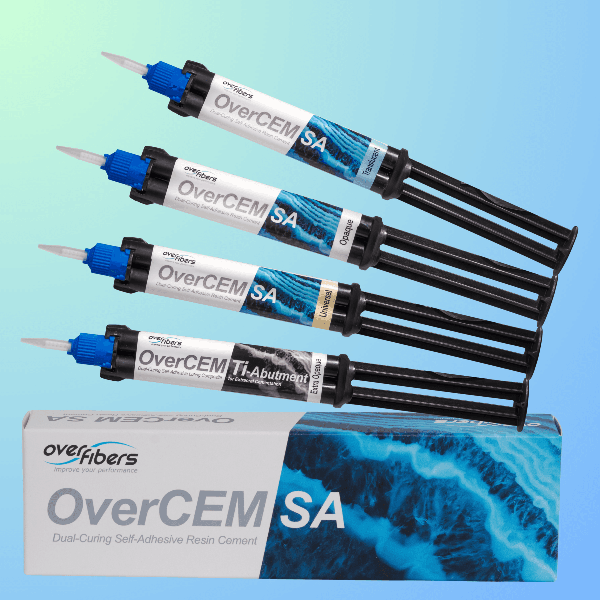 Chất gắn Lưỡng Trùng Hợp OverCEM SA | Overfibers Ý