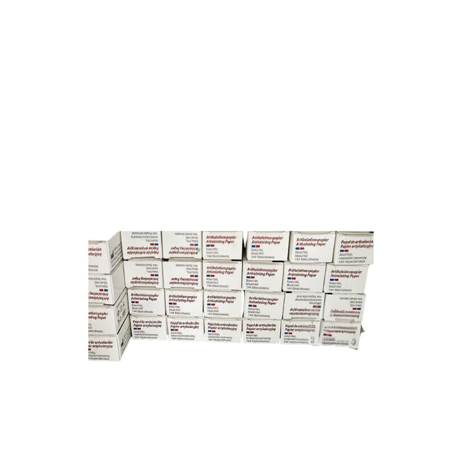 Giấy cắn hai mặt chỉnh cộm 2 màu xanh đỏ dày 80µm | Becht Đức
