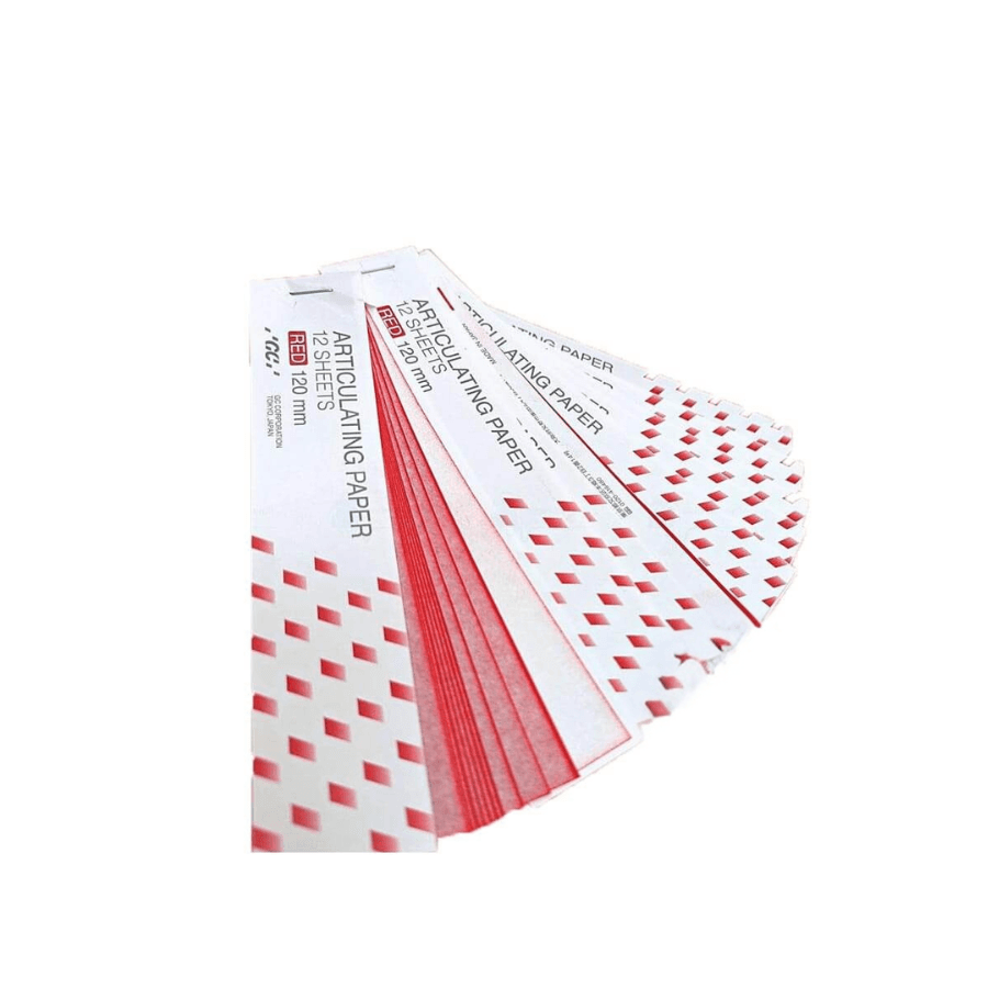 Giấy cắn GC ARTICULATING PAPER 1 mặt xanh, đỏ | GC Nhật Bản - Xanh/Đỏ