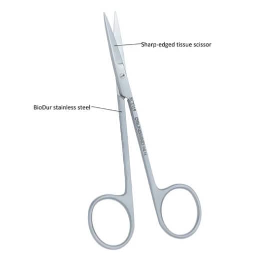 Kéo cắt chỉ phẫu thuật Osung SCT115 | Osung Hàn Quốc