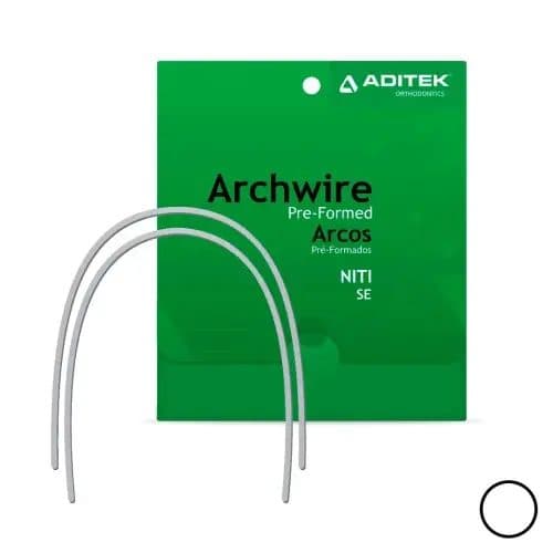 Dây cung Niti SE Tròn | Aditek Brazil - Hàm dưới / 016