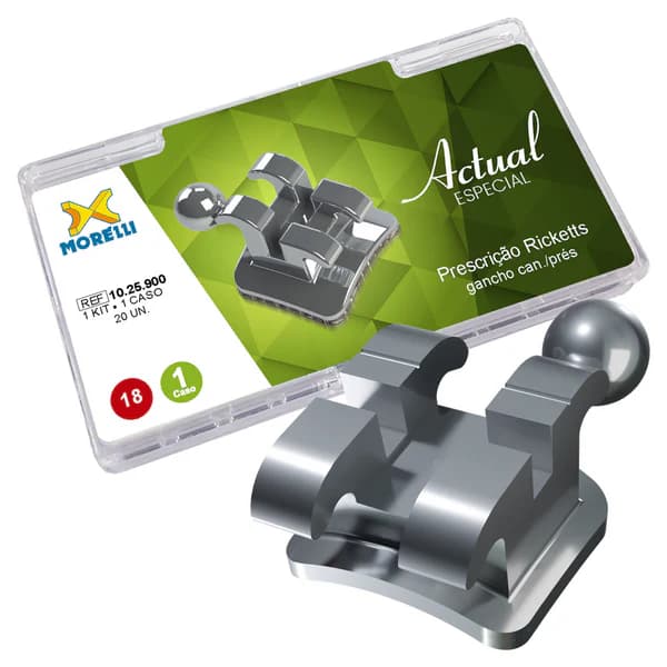 Mắc Cài Kim Loại Actual Special Ricketts Morelli | Morelli Brazil