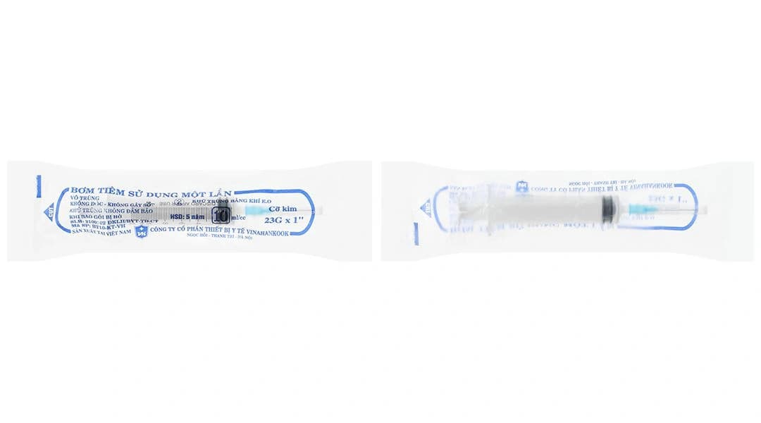 Bơm tiêm sử dụng một lần 10cc | Vinahankook Việt Nam