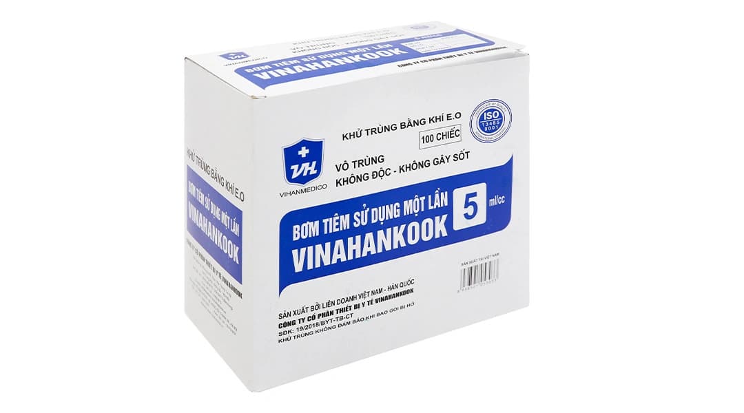 Bơm tiêm sử dụng một lần 10cc | Vinahankook Việt Nam