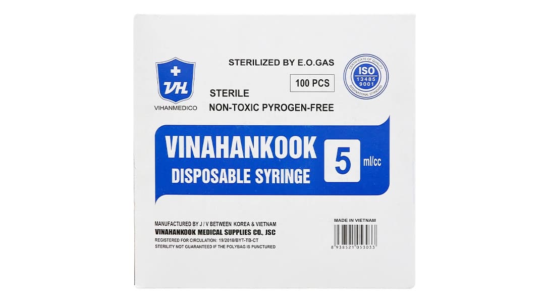Bơm tiêm sử dụng một lần 10cc | Vinahankook Việt Nam