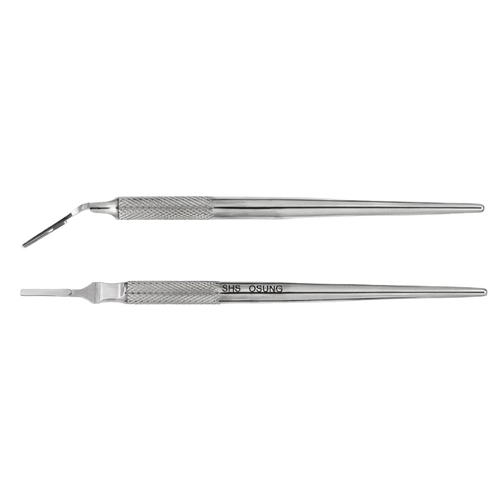 Cán dao mổ phẫu thuật tròn thẳng Osung Scalpel Handle SHS | Osung Hàn Quốc