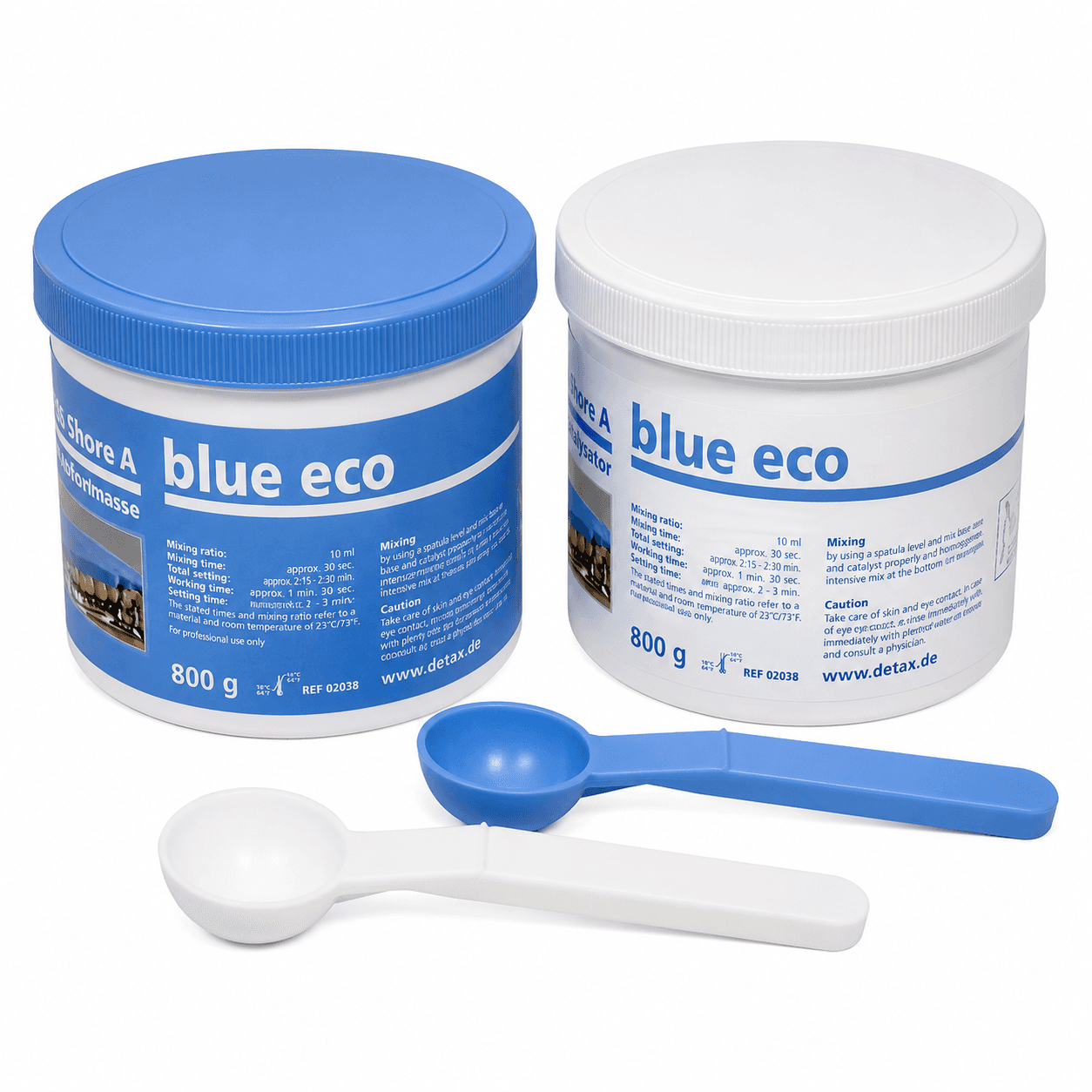 Cao su đặc putty dùng trong labo Blue Eco Detax