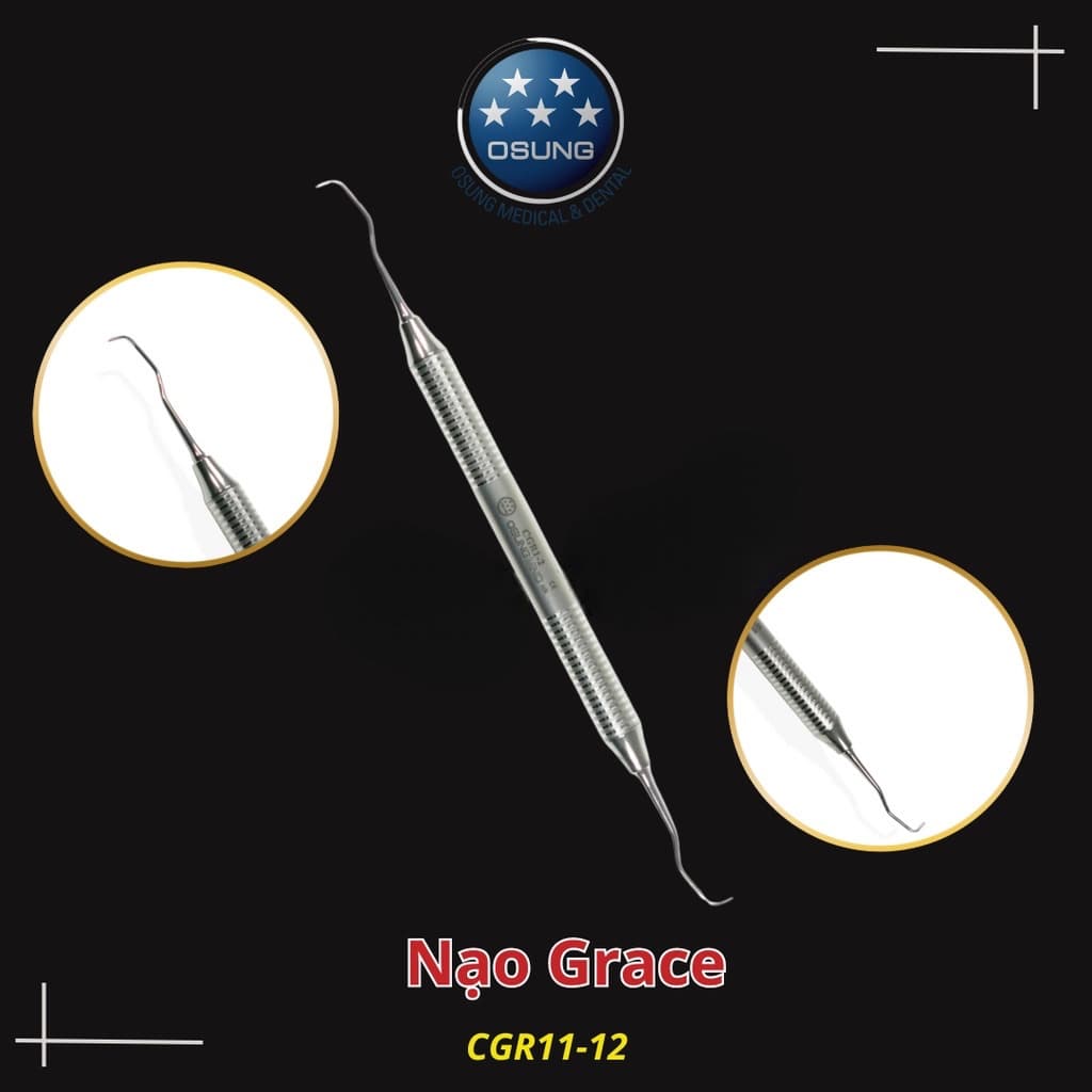 Cây nạo túi Gracey Curette | Osung Hàn Quốc