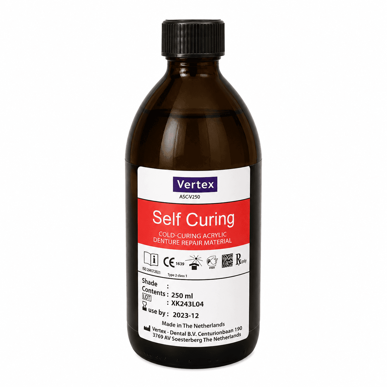 Bột tự cứng và Nước nhựa tự cứng Self Curing Liquid I Vertex Hà Lan