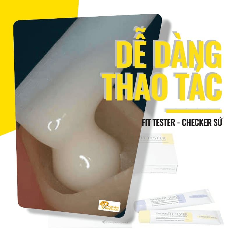 Checker Sứ Fit Tester - Tokuyama