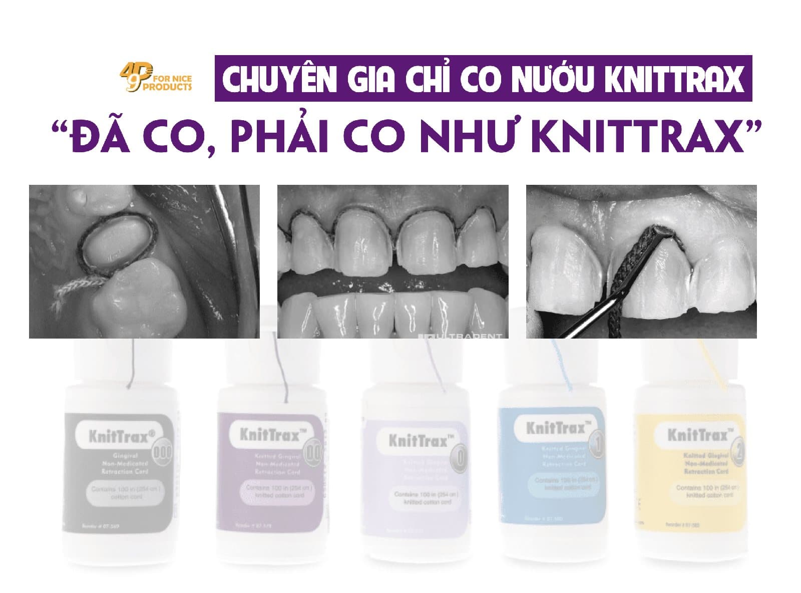 Chỉ co nướu Knittrax - Pascal