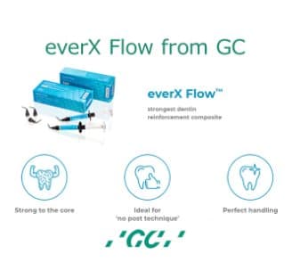 Composite sợi dạng lỏng EverX Flow thay thế ngà răng - GC