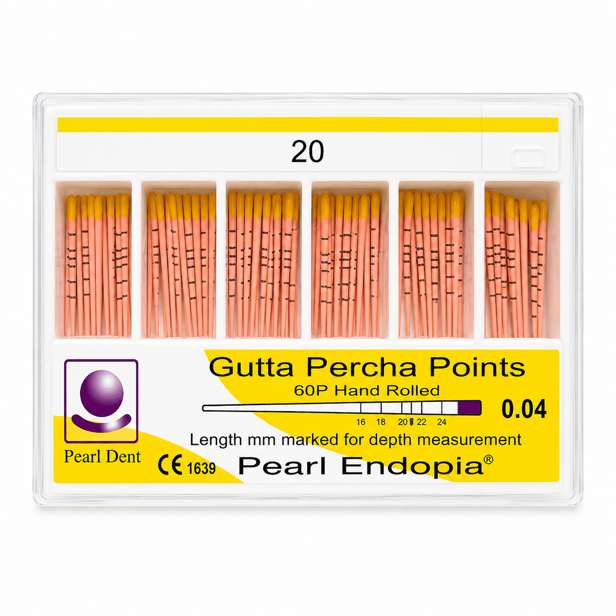 Côn gutta cho trâm máy Bio GP độ thuôn 04 và 06 Pearl Dent