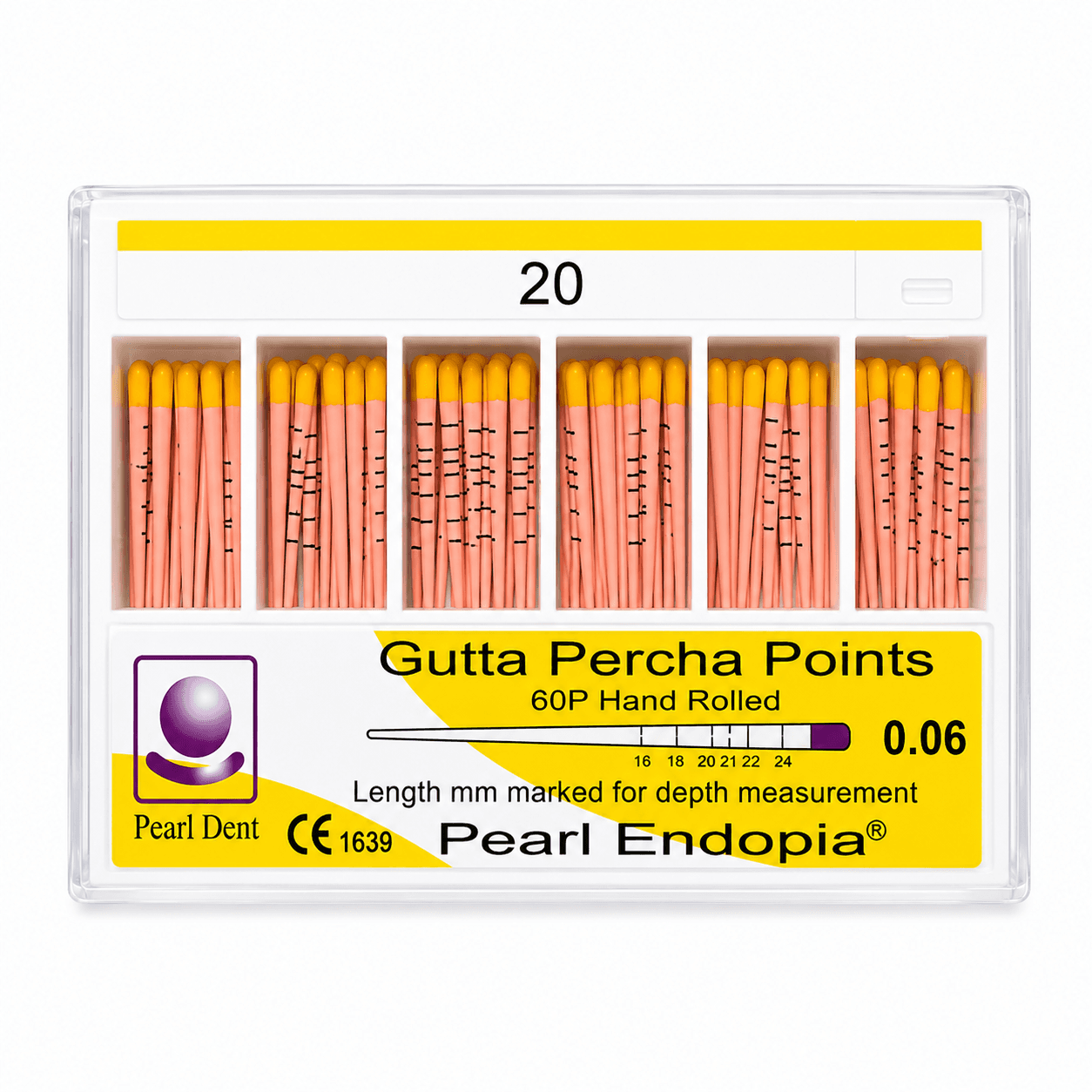 Côn gutta cho trâm máy Bio GP độ thuôn 04 và 06 Pearl Dent