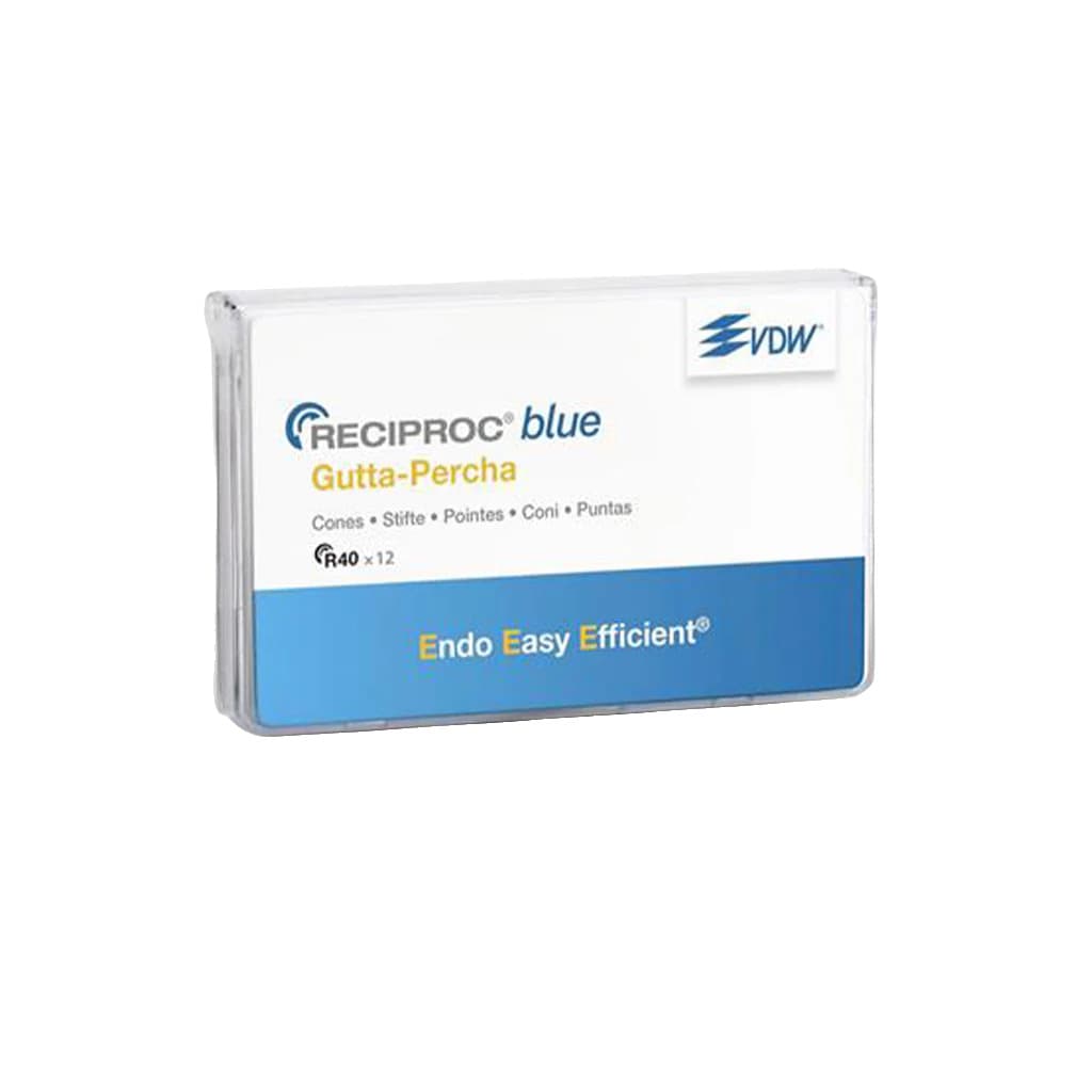 Côn nội nha cho trâm máy Gutta Percha Reciproc Blue VDW | VDW Đức