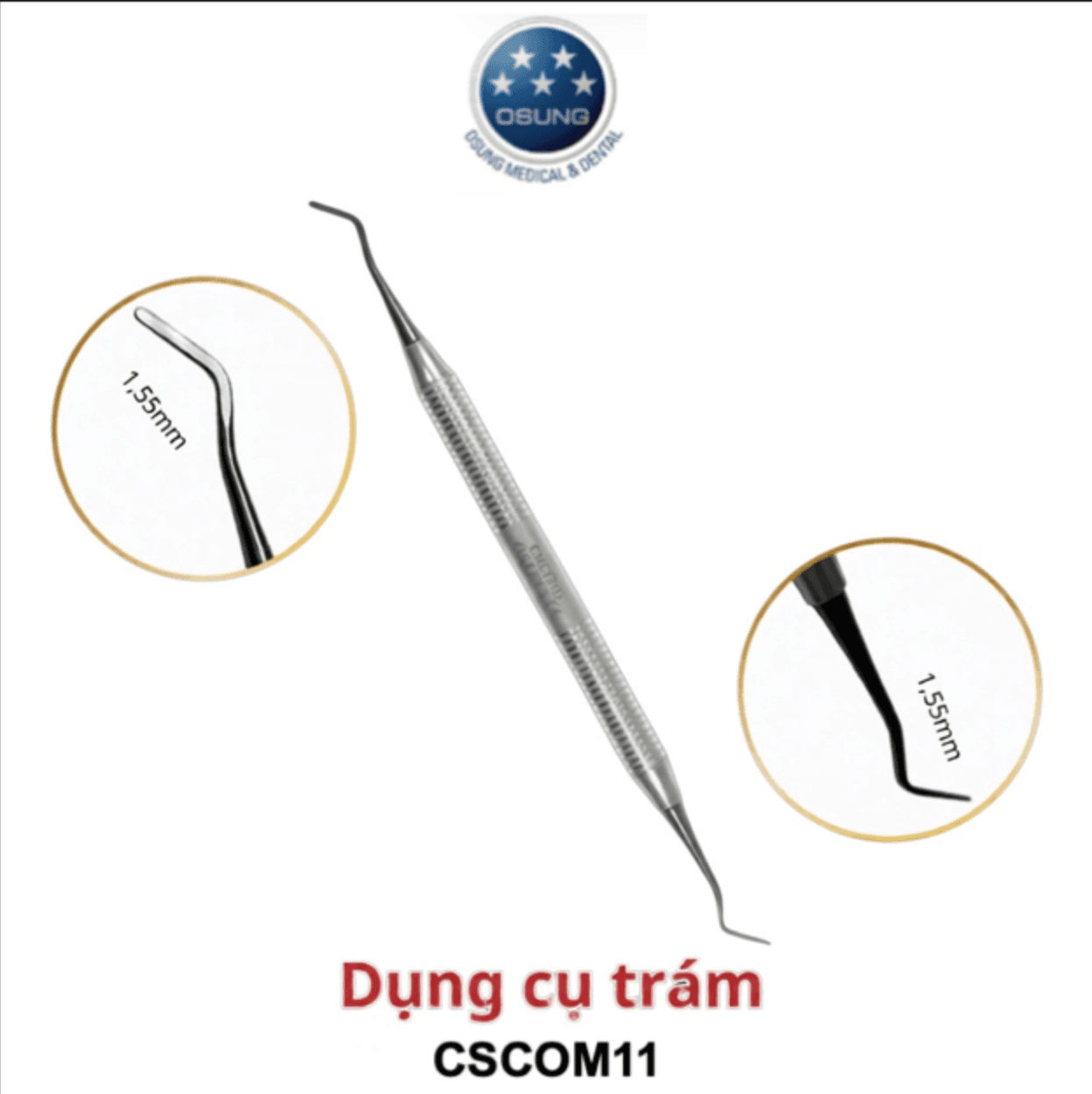 Cây dụng cụ trám composite 2 đầu Osung | Osung Hàn Quốc