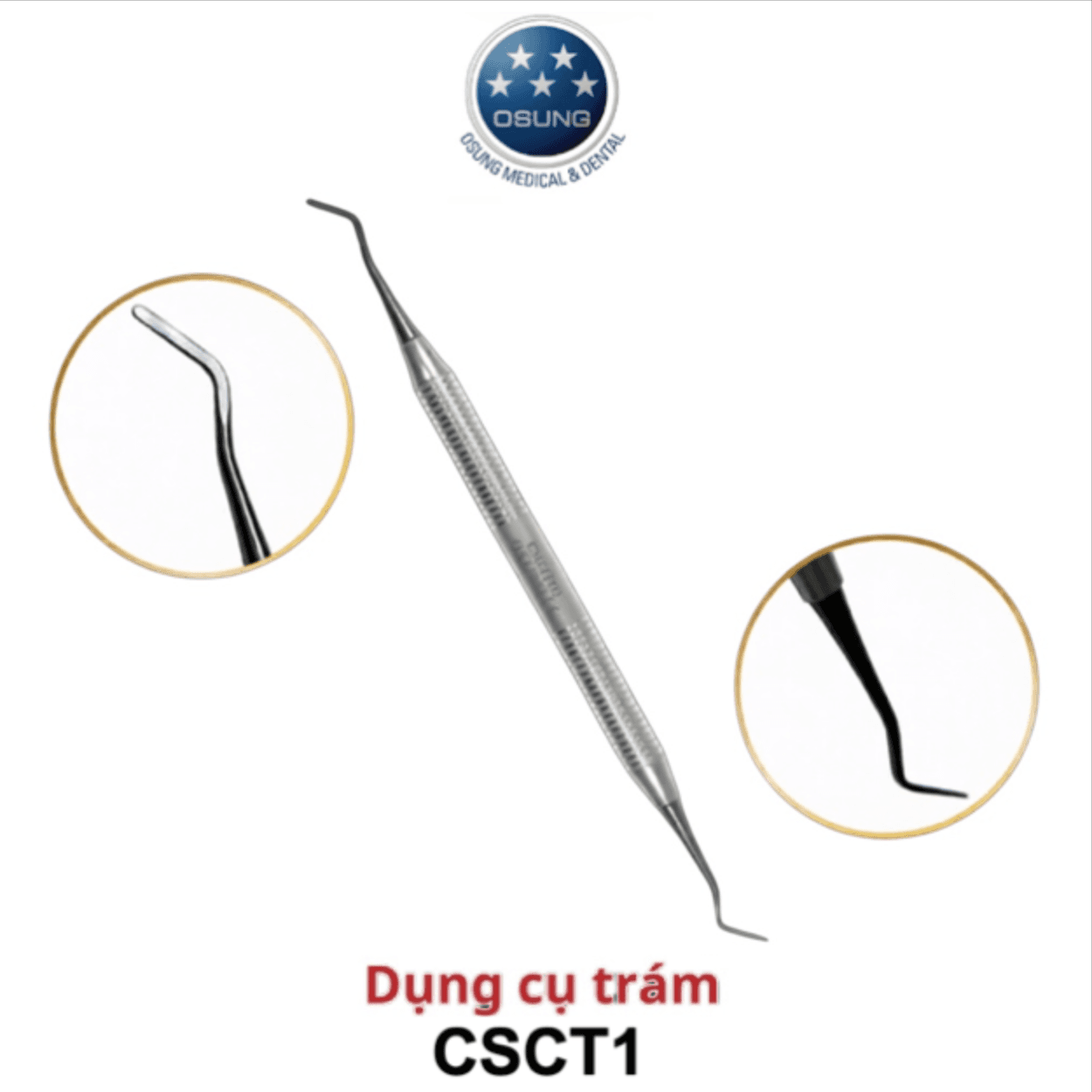 Cây dụng cụ trám composite 2 đầu Osung | Osung Hàn Quốc