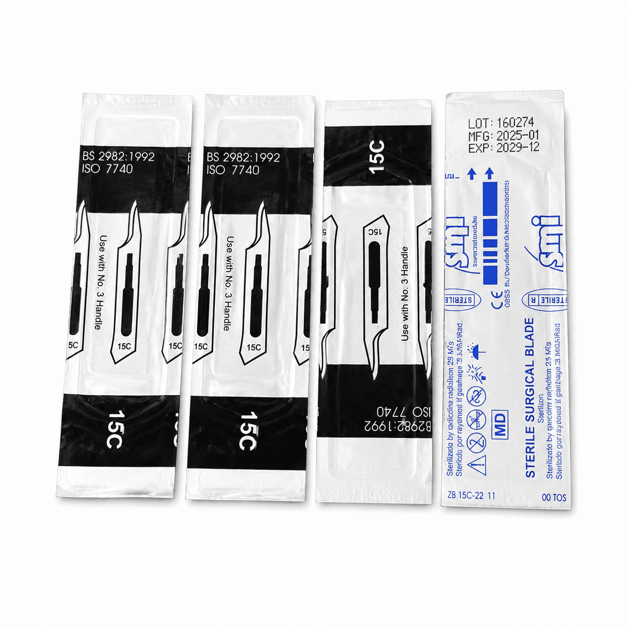 Dao mổ phẫu thuật 15C SMI Bỉ