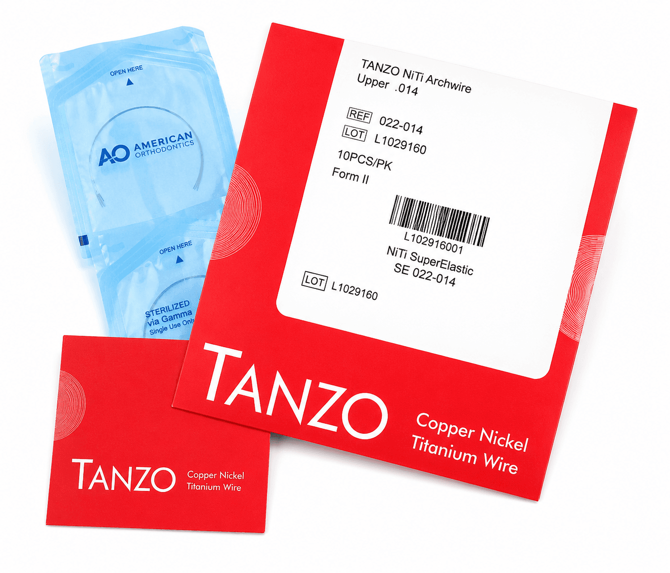 Dây nhiệt TANZO Copper Niti VUÔNG - American Orthodontics