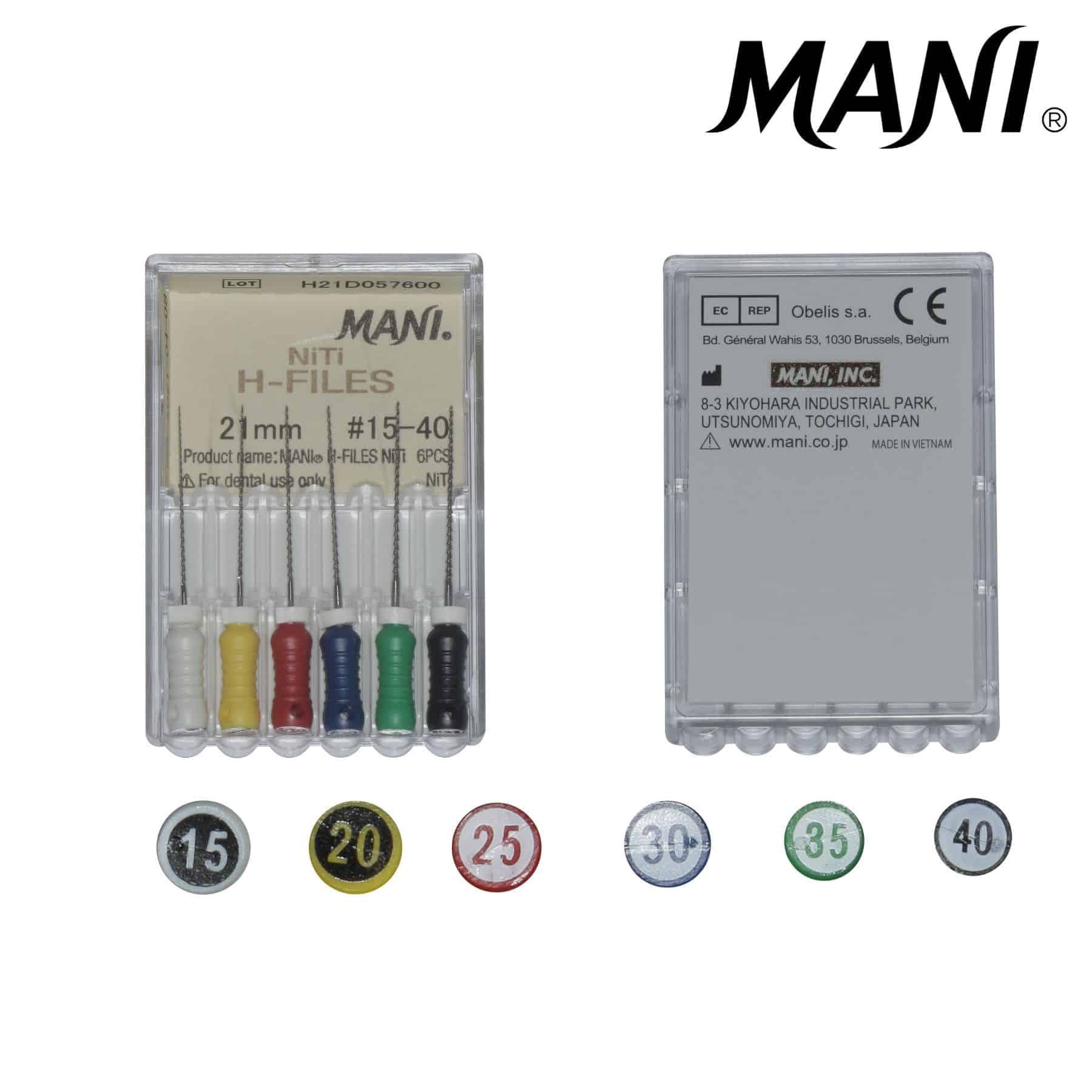 Dũa tay dẻo Niti H-Files Mani Nhật Bản