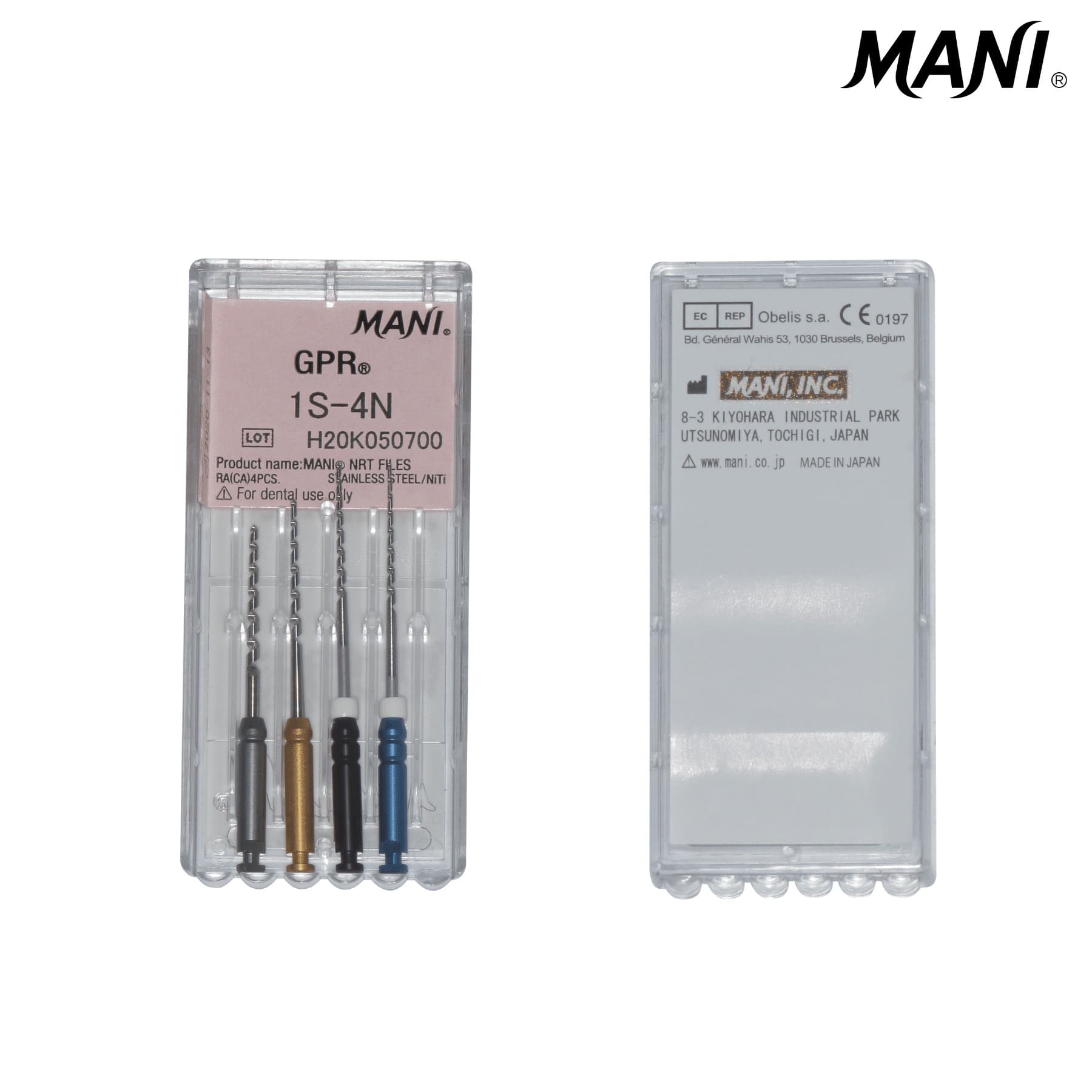 Dụng cụ lấy Gutta Percha Hộp 4 cây Mani Nhật Bản