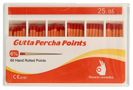 Côn Gutta Percha Points cho trâm máy| Sure Endo Hàn Quốc