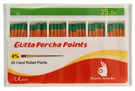 Côn Gutta Percha Points cho trâm máy| Sure Endo Hàn Quốc
