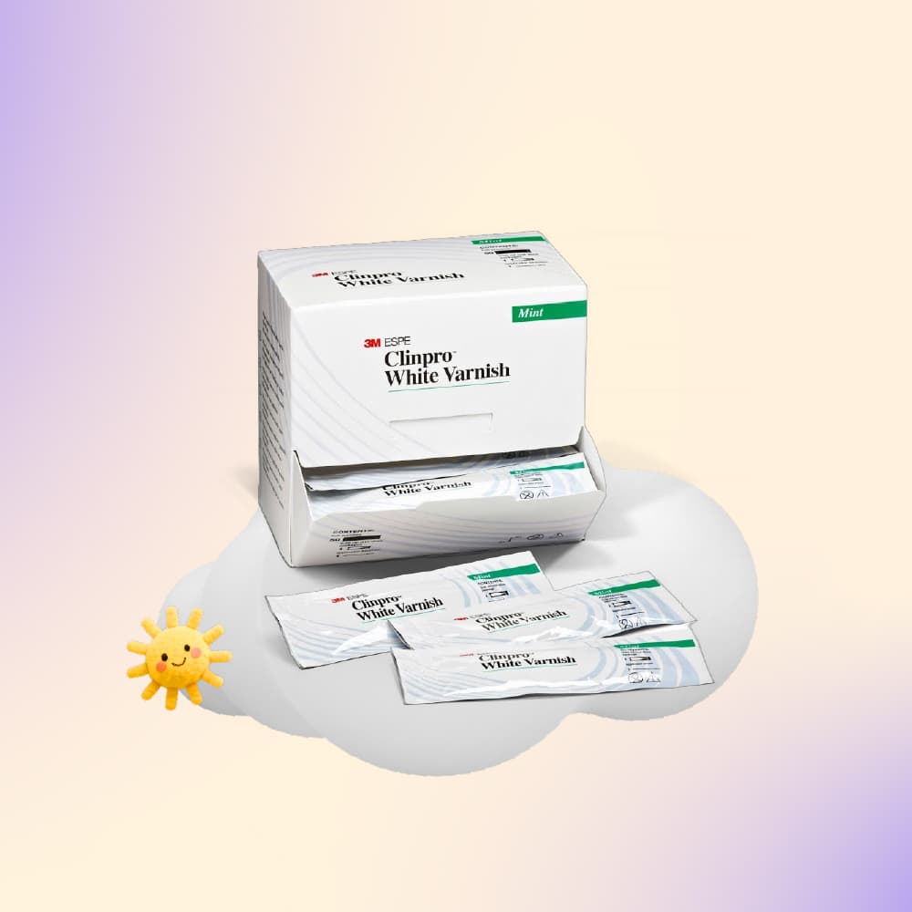 Gel bôi chống sâu răng trẻ em Clinpro White Varnish | 3M Mỹ