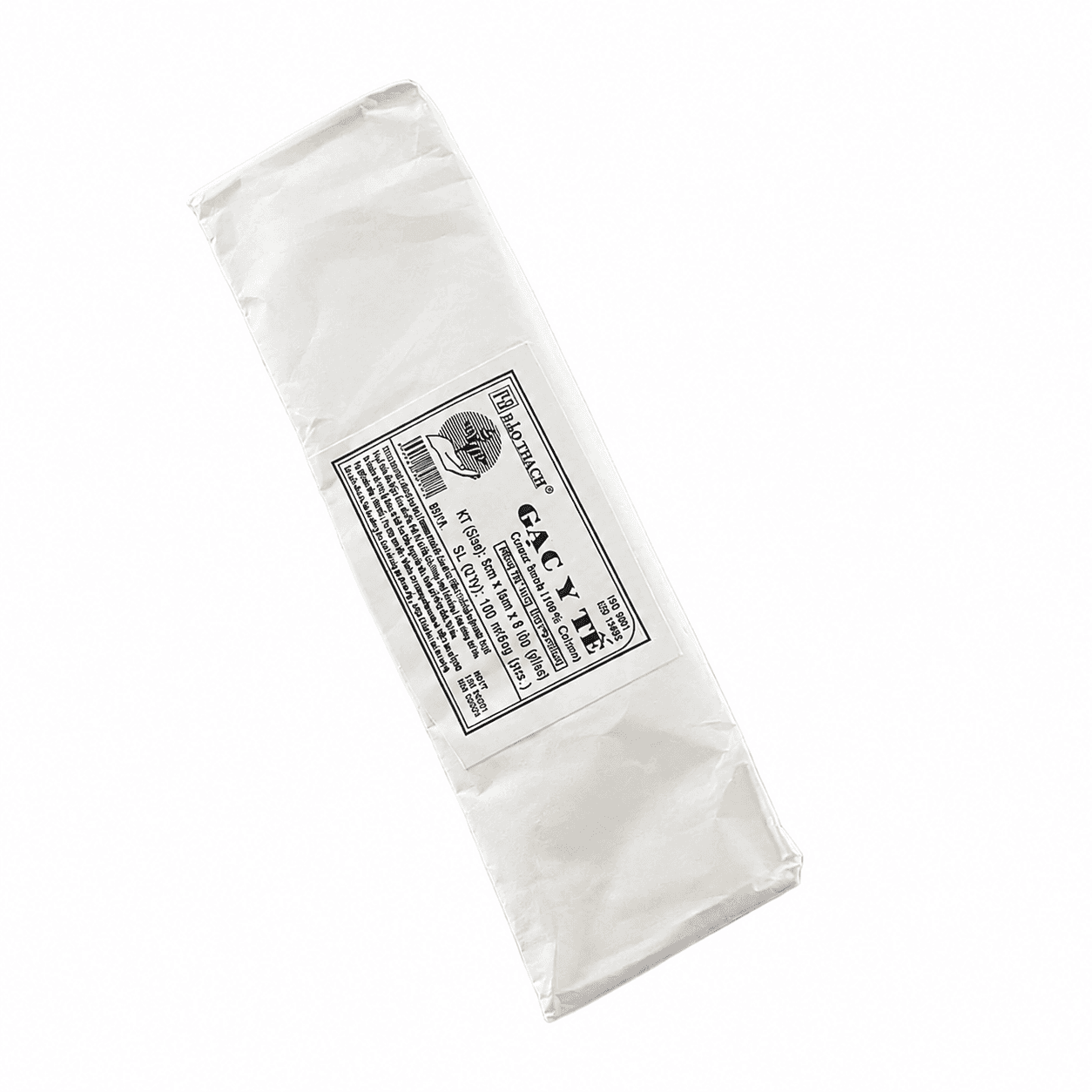 Gạc cây y tế chưa tiệt trùng Bảo Thạch 5 cm x 5 cm x 8 lớp Gauze Swab