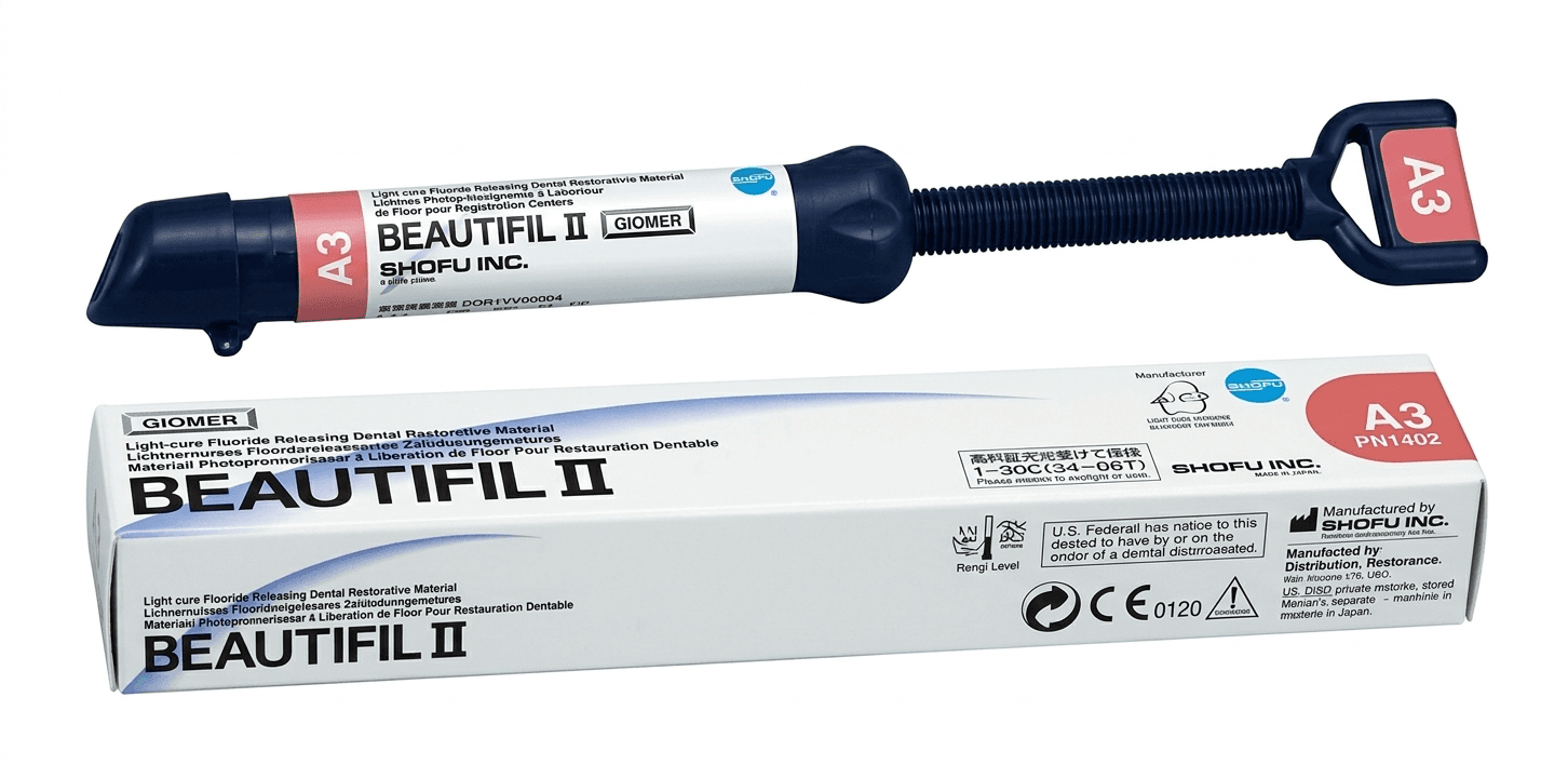 Composite đặc trám răng Beautifil II Shofu | Shofu Nhật Bản
