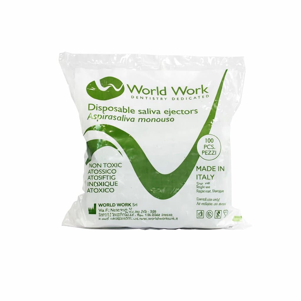 Ống hút nước bọt nha khoa World Work Ý