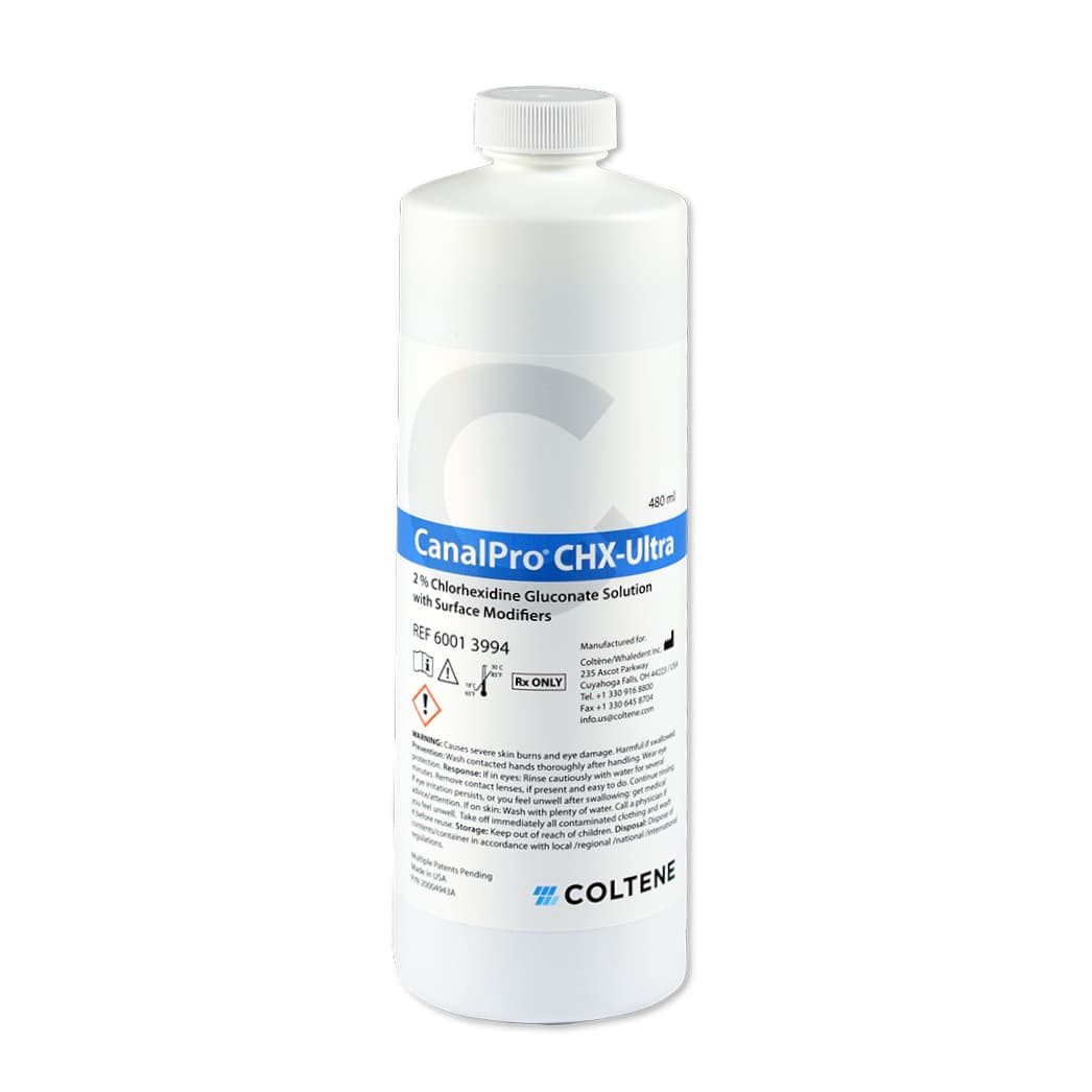 Dung dịch bơm rửa ống tuỷ CHX CanalPro Chlorhexidine 2% | Coltene Thuỵ Sĩ