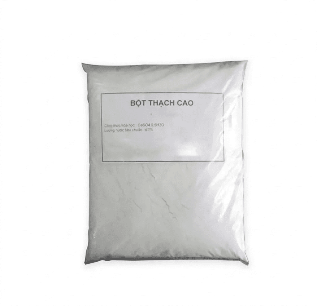 Thạch cao trắng đổ đế, vô giá khớp