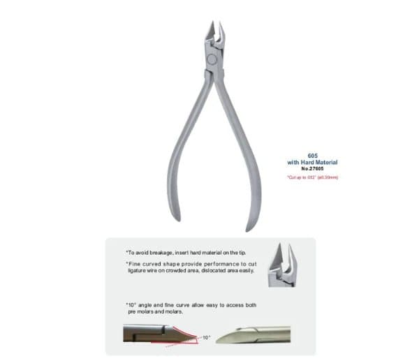 Kềm cắt dây mảnh Pin & Ligature Cutter - YDM